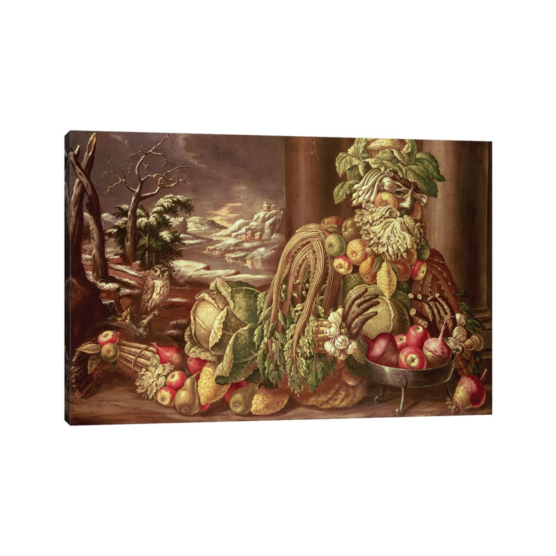 Winter 1 Piece Wrapped Canvas Wall Art, 20.32 cm H x 30.48 cm W
