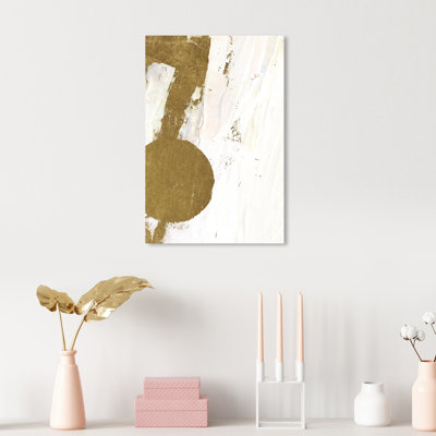 Terre de bouleau abstrait I - Peinture