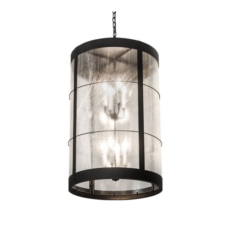 Chakita 8 - Light Dimmable Cylinder Chandelier