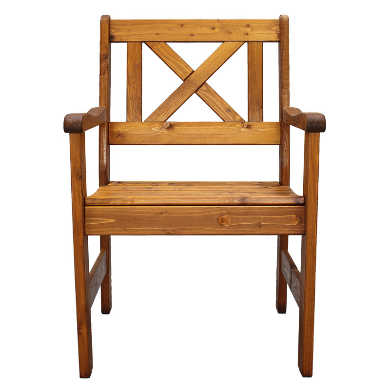 Ardilla Patio Dining Armchair, Cappuccino