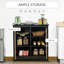 Buffet de cuisine avec portes en verre-75041346