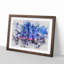 Sunset Through the Trees - Picture Frame Graphic Art Print-56877693-56877697