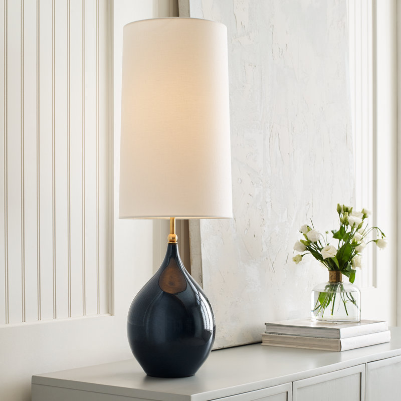 Thomas O'Brien Loren Large Table Lamp, Natural Shell