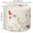 Metheny 20" Wide Round butterfly Pouf Ottoman