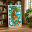 Leopard And Blossoms Boho - Print-136784816-136784814