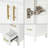 Simya 36'' Single Bathroom Vanity with Ceramic Top-1860910943