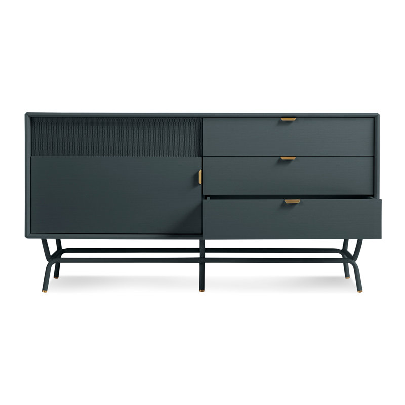 Dang Media Console, Navy Green