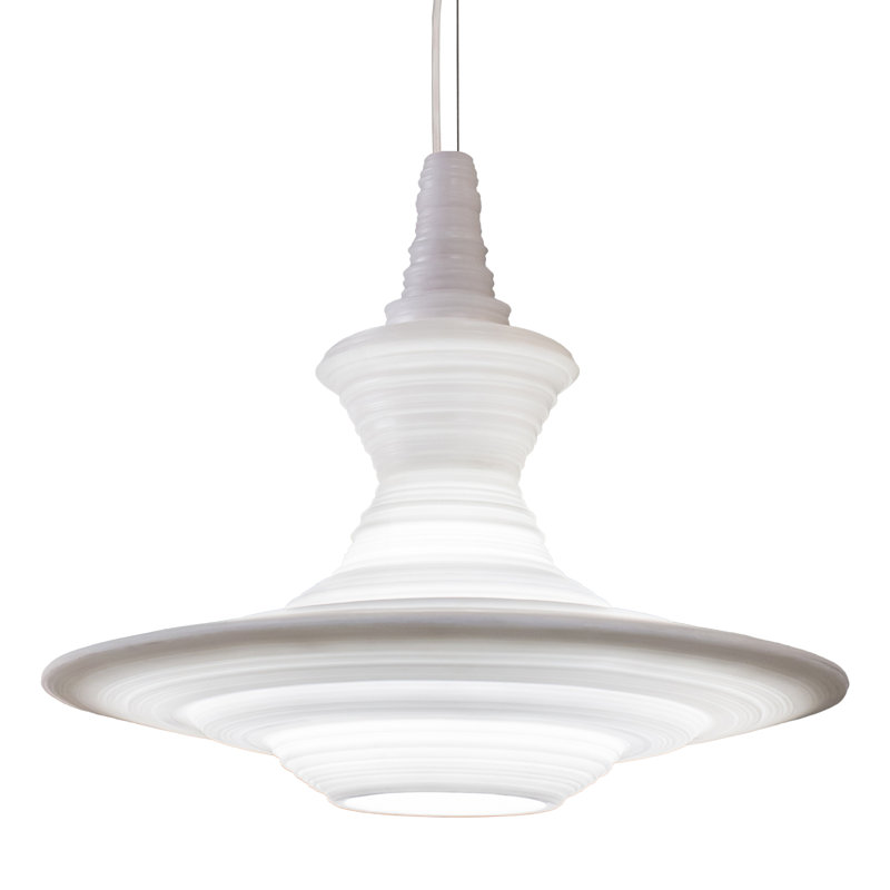Stupa 1 - Light Chandelier, White