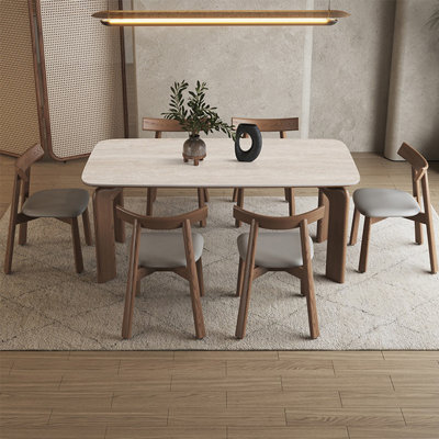 Ensemble de table de salle à manger moderne de style européen