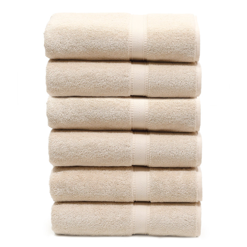 Sinemis Super Plush Bath Towel, Beige