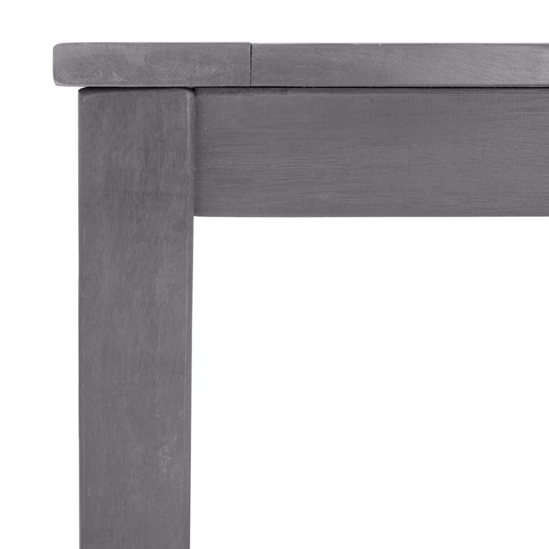 Wooden Coffee Table, Gray, 29.13" H x 31.5" W x 55.12" L