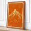 Mountain Peak Minimalist - Wrapped Canvas-416453215-416453207