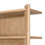 Bibliothèque standard en bois massif H 83 "x l 62" Greyson