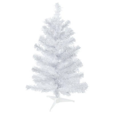 Mini sapin de Noël artificiel 24 po pin blanc