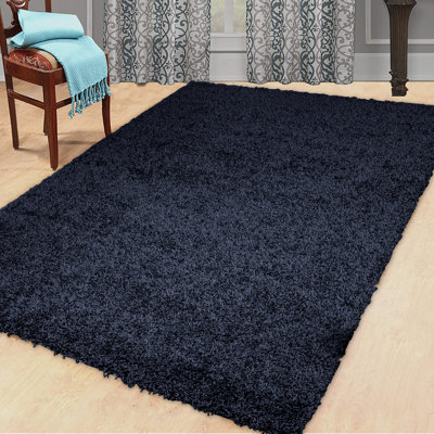 Kailum Solid Colour Shag Area Rug