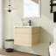 Meuble-lavabo simple 24 po avec comptoir en céramique et portes à fermeture en douceur 24 po-1181958560