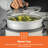 GEEPAS 2.2L Rice Cooker & Steamer with Keep Warm Function, 900W