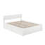 Lit plateforme en bois massif avec pied de lit et tiroirs de rangement Anndee-1226146293-1226146297