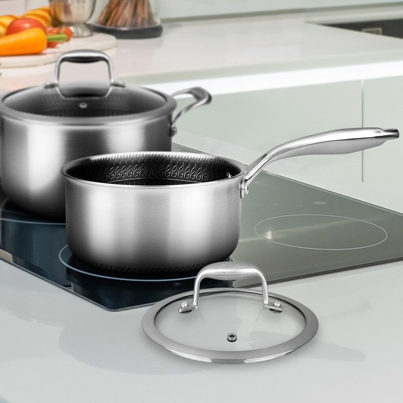 2 qt. Stainless Steel Saucepan