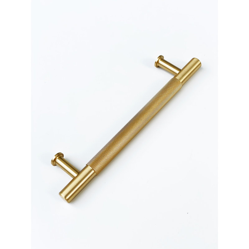 Knurled 8-13/16" Center to Center Bar/Handle Pull, 4"