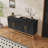 Aviva 59.8 Sideboard with Adjustable Shelves, Rectangular Metal Handles and Legs,Dining cabinet,Buffet table-497018637