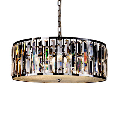 Strickland 6 - Light Crystal Pendant