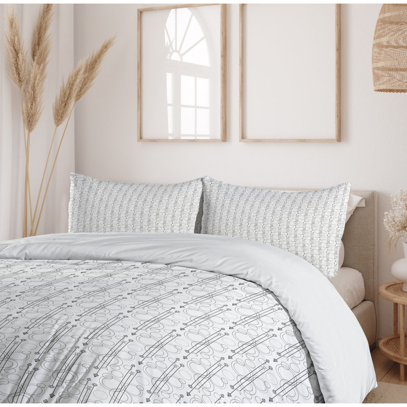 No Duvet Cover, California King Duvet Cover + 2 Standard Shams