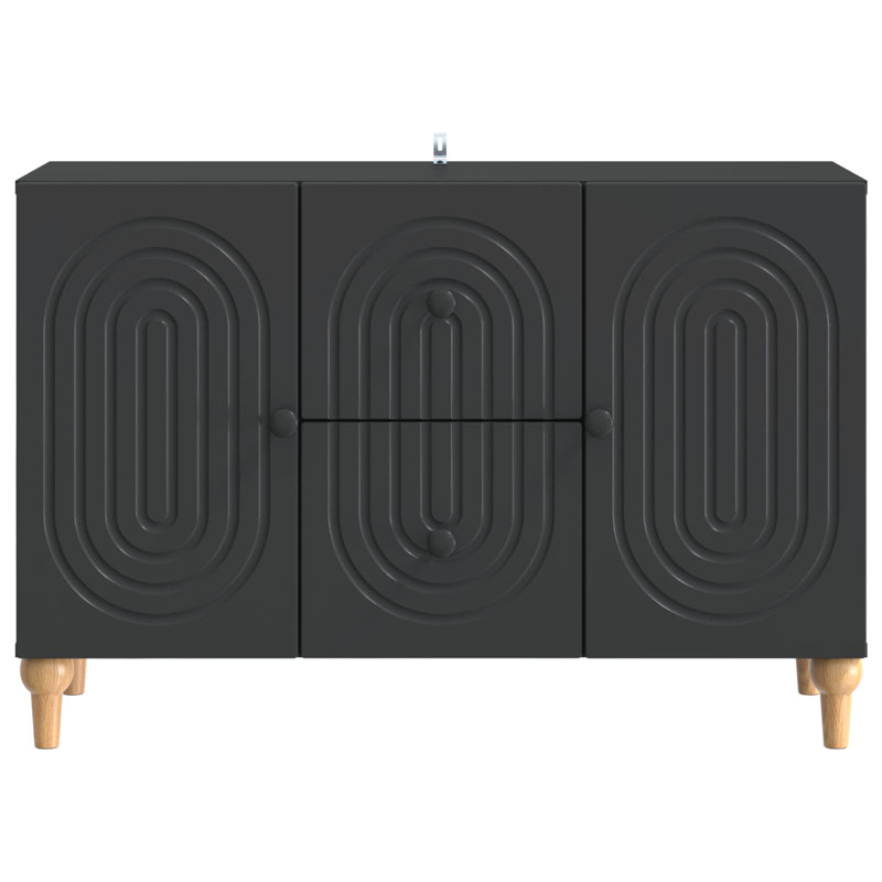 Unfinished TV Stand for TVs up to 40", Black