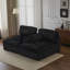 Double méridienne intérieure, canapé-lit rembourré surdimensionné pour l'intérieur, canapé-lit de luxe à assise profonde, causeuse modulaire, causeuse en velours côtelé pour le salon, aucun assemblage requis-1390564994