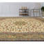 High-Quality Hand-Knotted Ivory And Light Green Area Rug