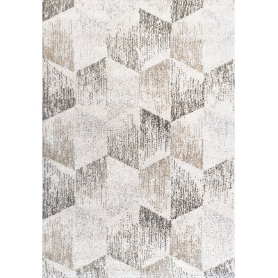 MEHARI 6.7X9.6 23299-6262 IVORY/GREY/TAUPE