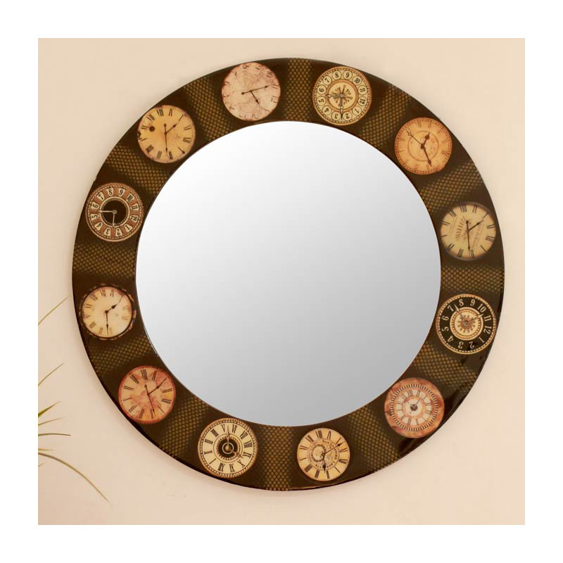 Glass Round Mirror