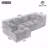 Boneless Basic Sectional Sofa, 101.2" Sofa Full-Compressed Sofa Modular Sofa Couch Free-Combined Sofa With Deep Seating And Two Side Pockets