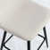 Set of 4 Upholstered Low Back 26" Counter Stool