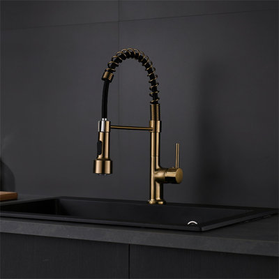 AWZTOO Pull Down Kitchen Faucet