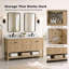 Ensemble de meuble-lavabo double 60 po Chazden-975183609-976827036