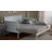 Baxton Studio Lucera Bobbin Twin-To-King Expandable Daybed - Wood Bed Frame With Turned Spindle Detailing, Classic Style Sofa Bed For Bedroom Or Guest Room, White-320298895