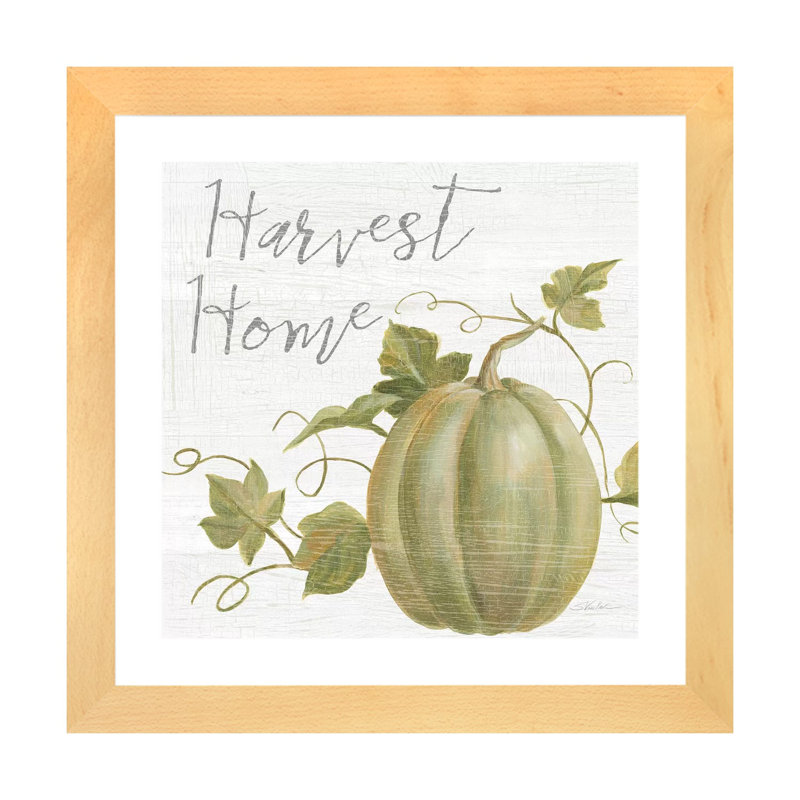 «Fall Splendor III» par Silvia Vassileva, impression, Toile avec cadre en bois beige, Blanc, H 16 po x l 16 po x p 1 po