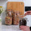 Round Clip Top Jars - Set Of 3 (34Oz, 51Oz, 68Oz)