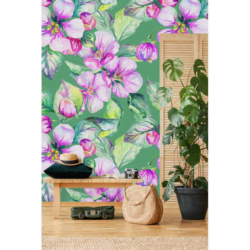 Peel & Stick Wall Mural, 10.42' W x 10.42' L