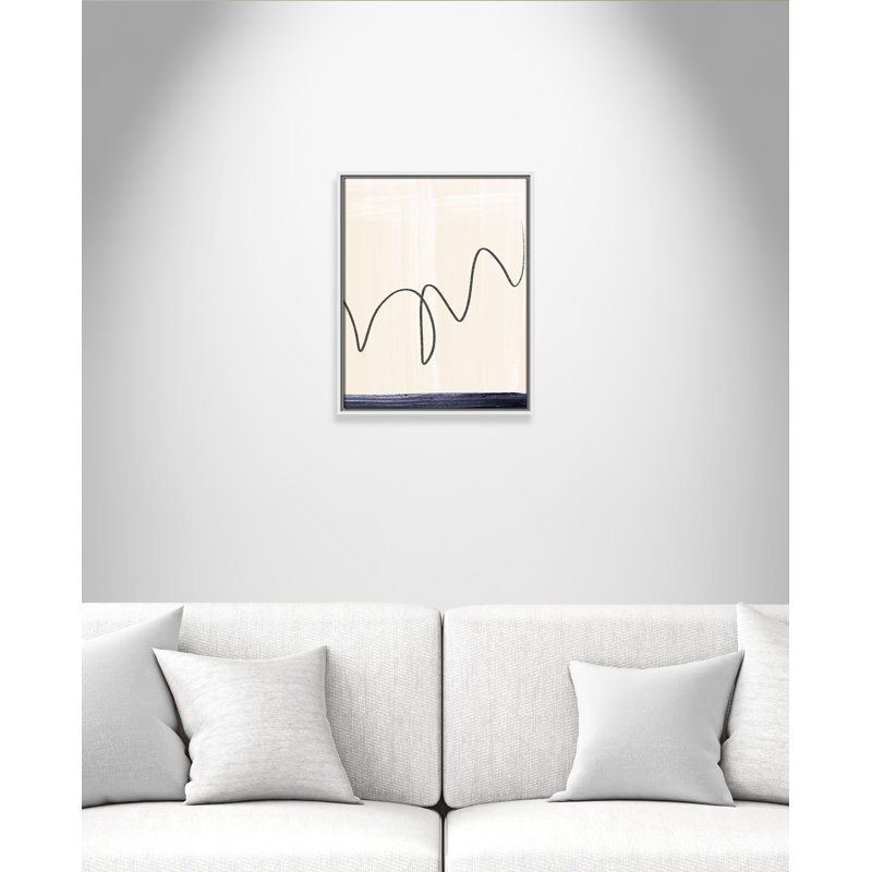 Départs II - Reproduction d'art sur toile, H 21,5 po x l 17,5 po x P 2 po, Toile blanche