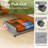 Under Bed Storage With Wheels 48L Underbed Storage Containers With Lids - Rolling Bins For Shoes Clothes In Dorm Bedroom - Metal Drawers Easy Pull-Out Grey 2-Pack
