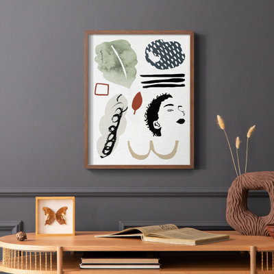 Collection encadrée Mindfulness III - bois massif