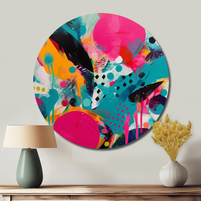Chimdindu - Abstract Round Metal Art