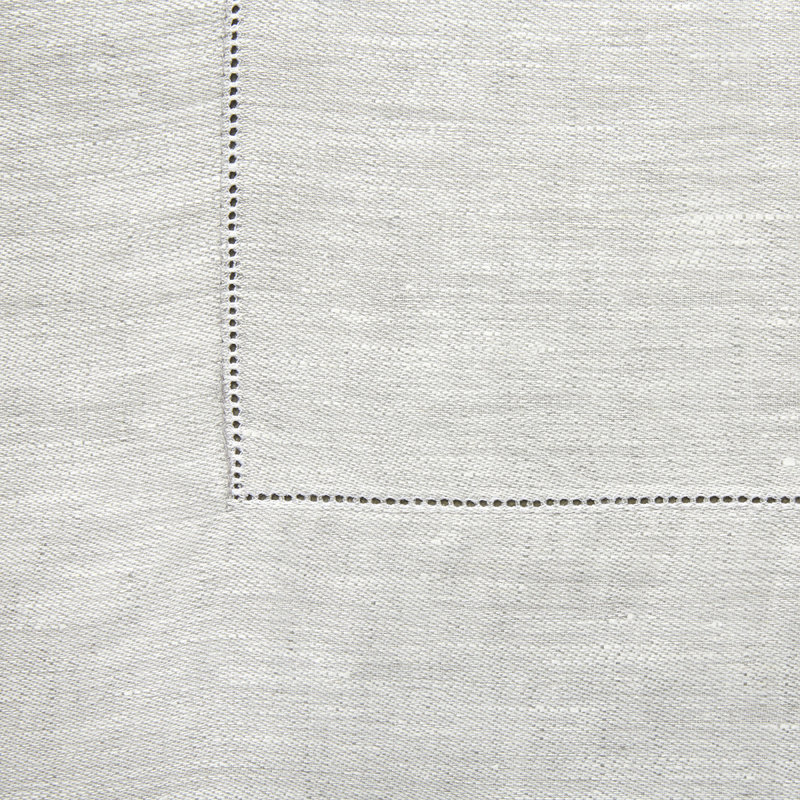 Liso Tablecloth, Silver, 110" x 67"