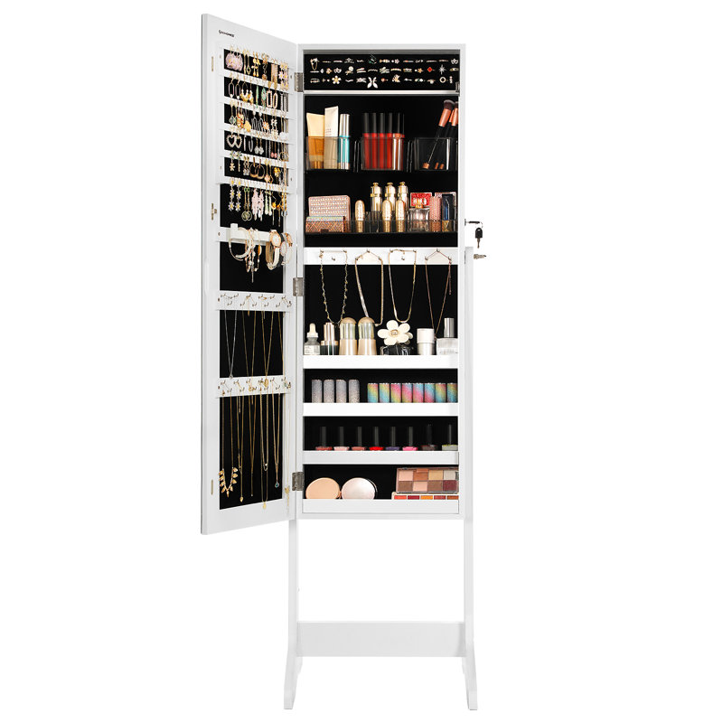 Amitabh Freestanding Jewelry Armoire