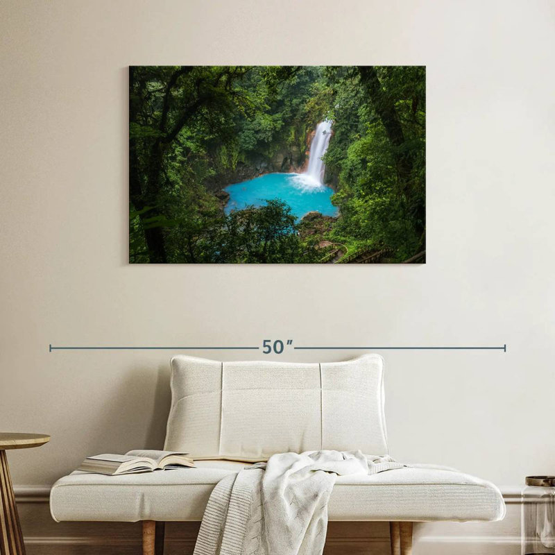 Cascade Alvord Rio Celeste, H 26 po x l 39 po
