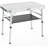 Camping Table: Adjustable Height Small Folding Table 2...