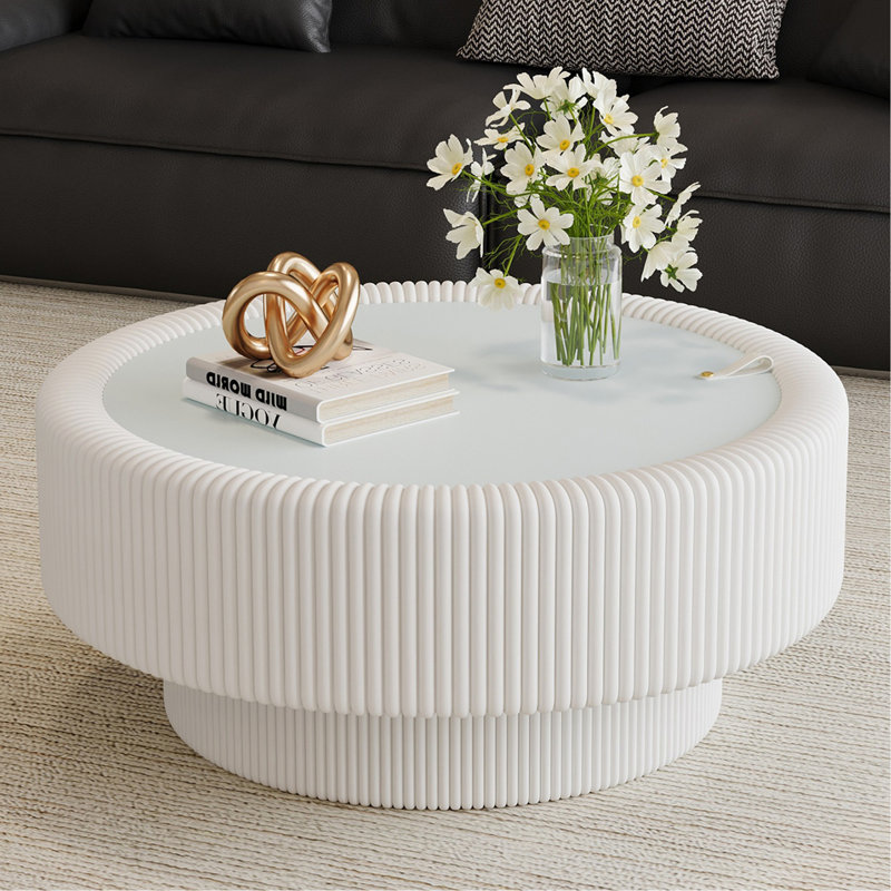 Table basse 31,5 po, White