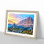 Mountain View - Picture Frame Painting Print-55582083-55582084